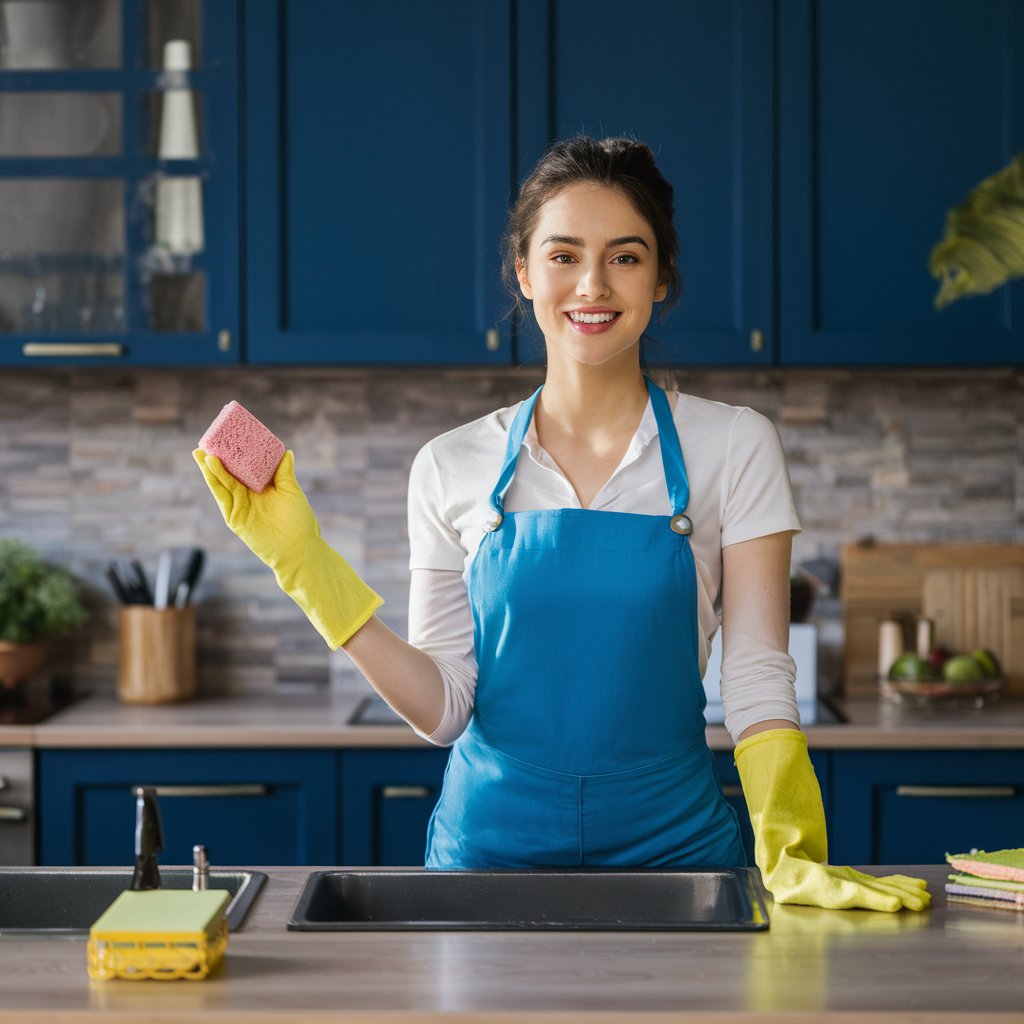 Femme de ménage cuisine